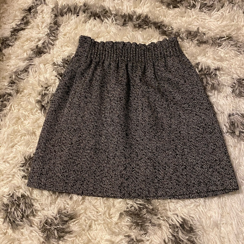 JCREW Houndstooth Skirt